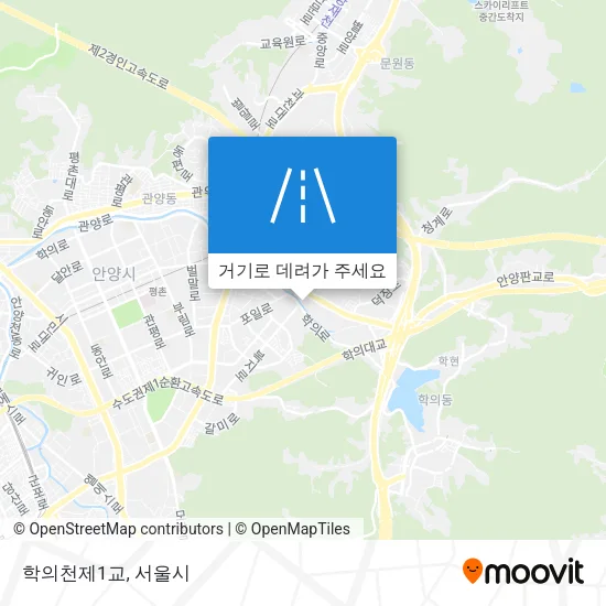 학의천제1교 지도