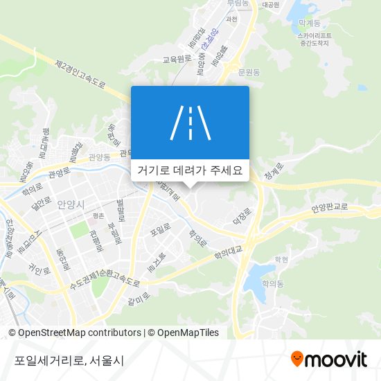 포일세거리로 지도