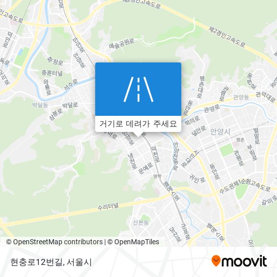 현충로12번길 지도