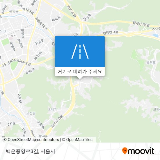 백운중앙로3길 지도