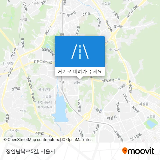 장안남북로5길 지도