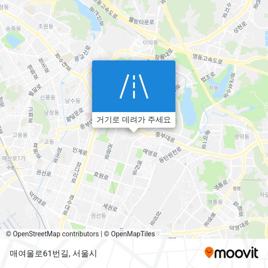 매여울로61번길 지도