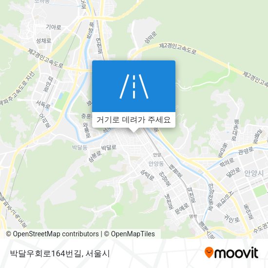 박달우회로164번길 지도