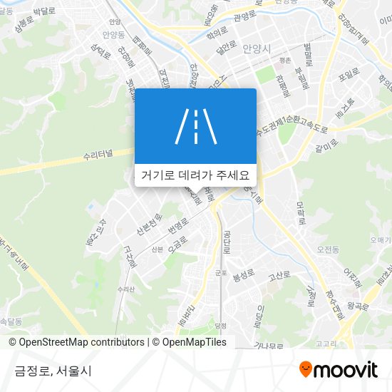 금정로 지도