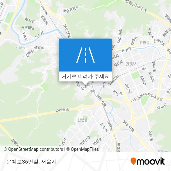 문예로36번길 지도