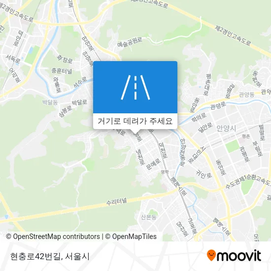 현충로42번길 지도