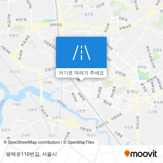 평택로110번길 지도