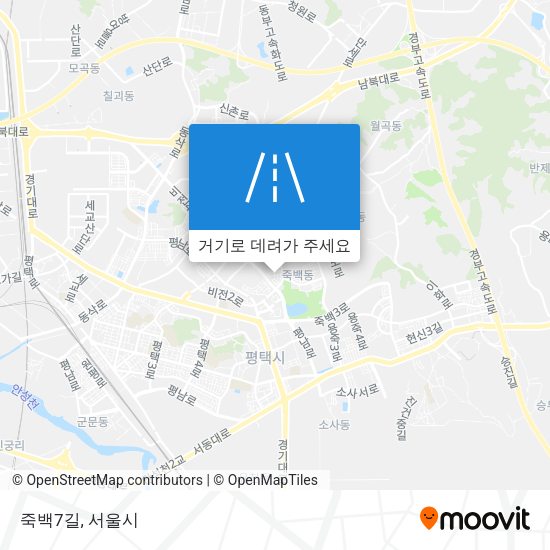 죽백7길 지도