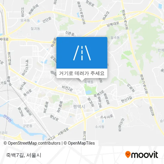 죽백7길 지도