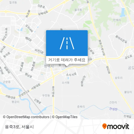 용죽3로 지도