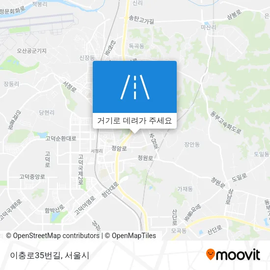 이충로35번길 지도