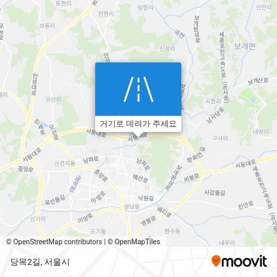 당목2길 지도