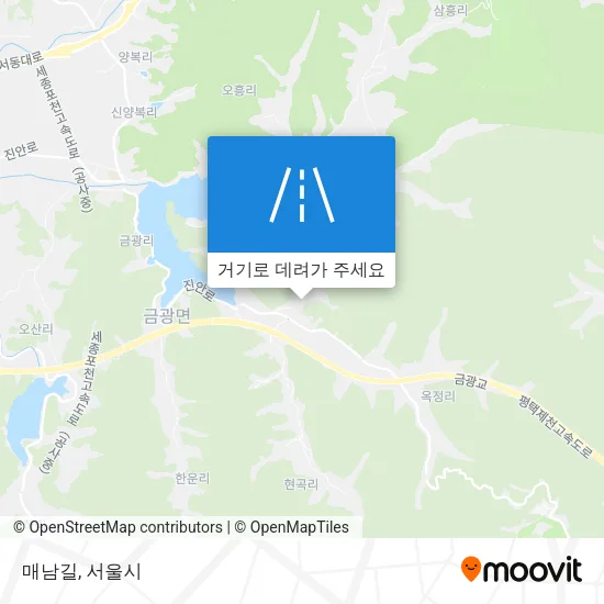 매남길 지도