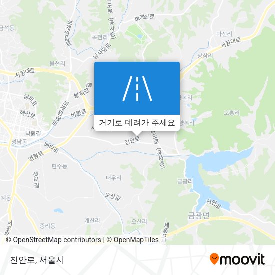 진안로 지도