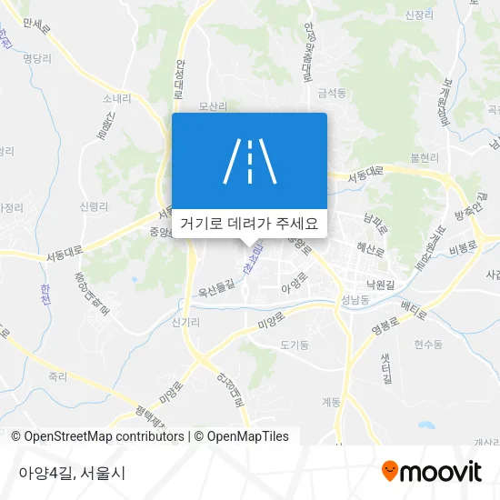 아양4길 지도