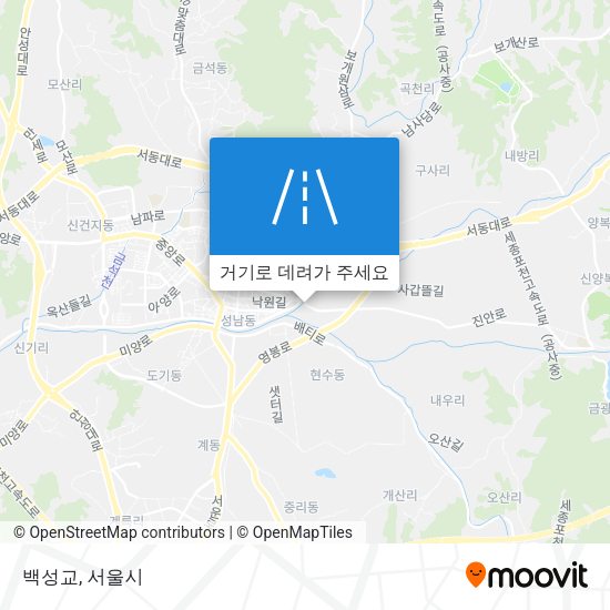 백성교 지도