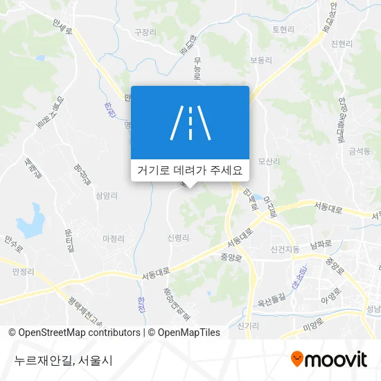 누르재안길 지도
