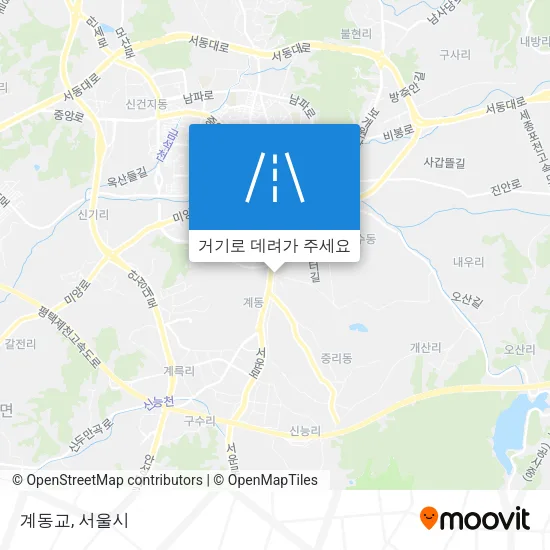 계동교 지도
