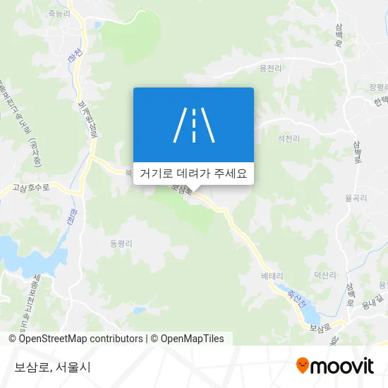 보삼로 지도