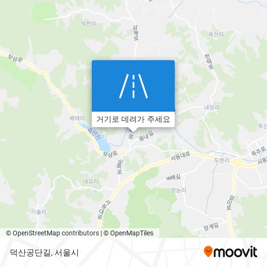 덕산공단길 지도