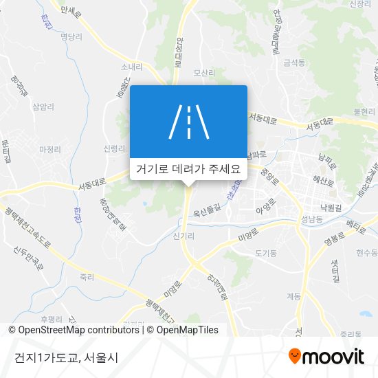 건지1가도교 지도