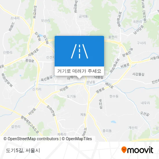 도기5길 지도