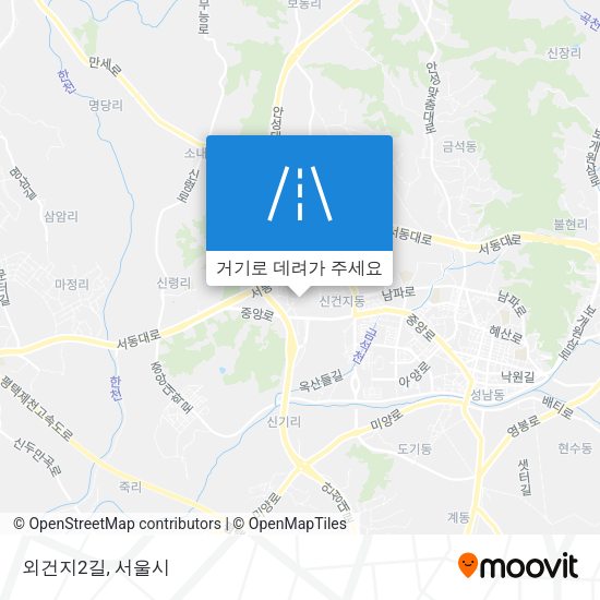 외건지2길 지도