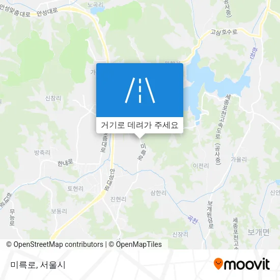 미륵로 지도