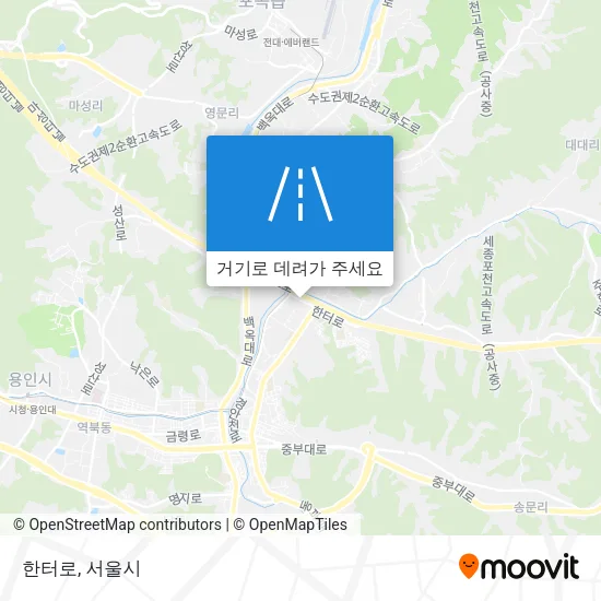 한터로 지도