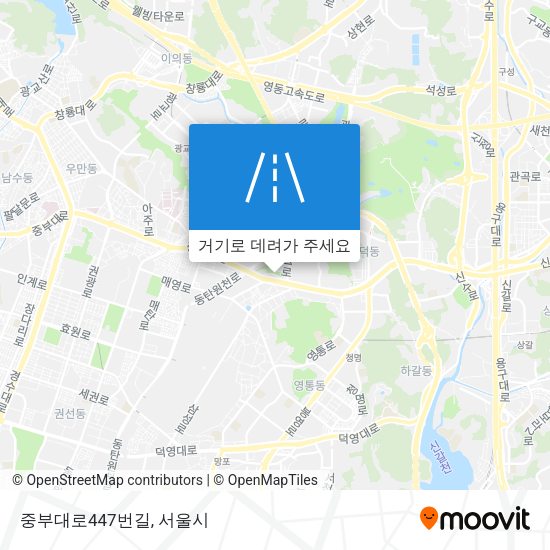 중부대로447번길 지도