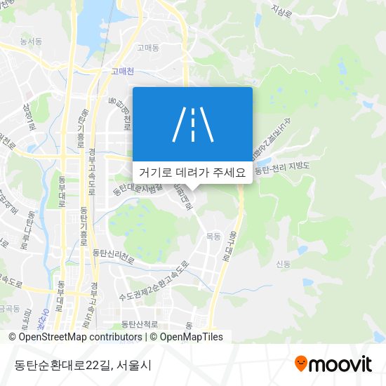 동탄순환대로22길 지도