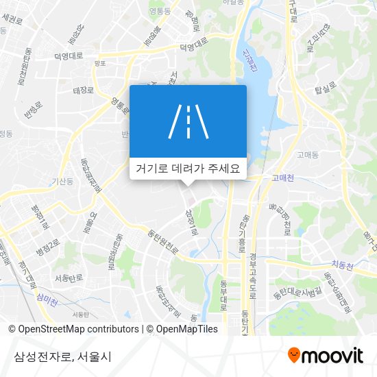 삼성전자로 지도