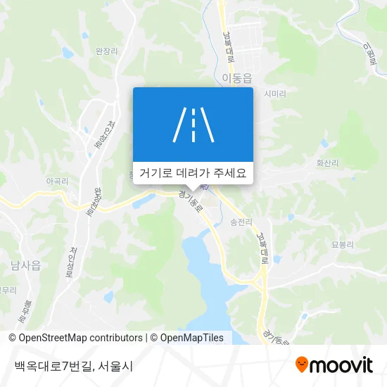 백옥대로7번길 지도