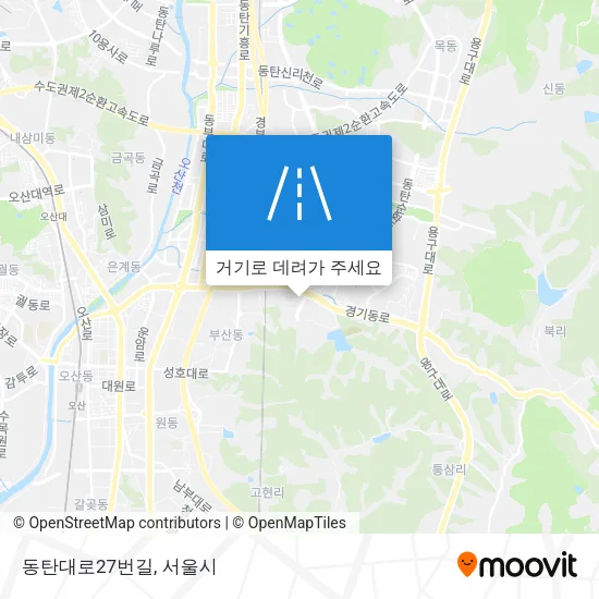 동탄대로27번길 지도