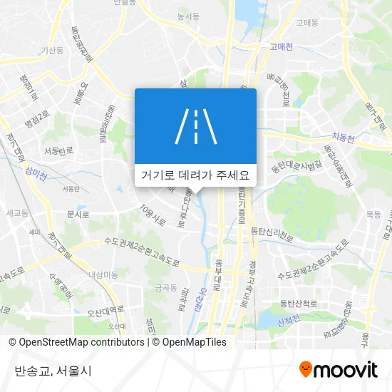 반송교 지도