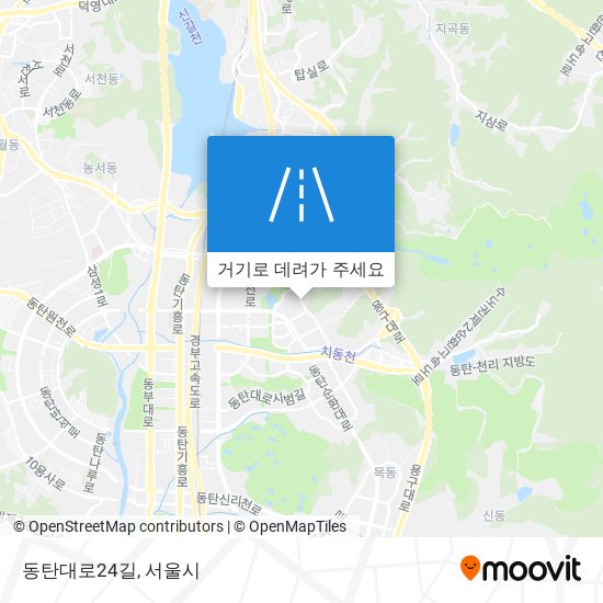 동탄대로24길 지도