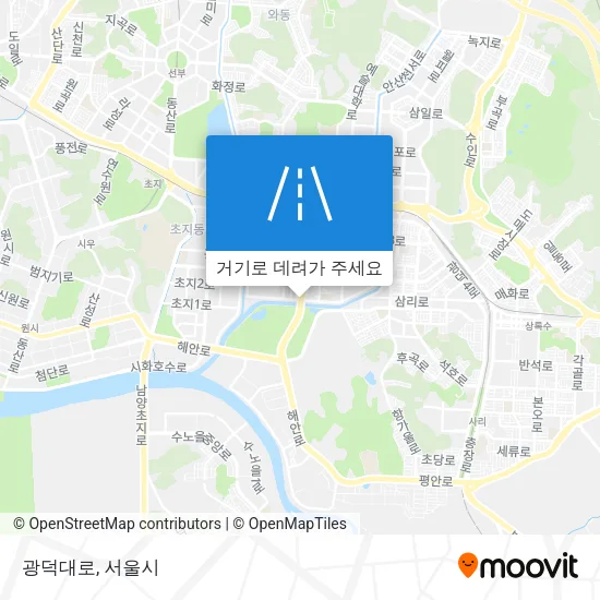 광덕대로 지도