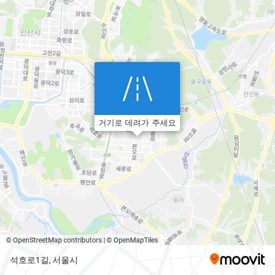 석호로1길 지도