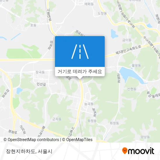 장현지하차도 지도
