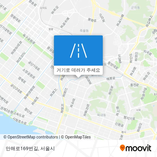 만해로169번길 지도