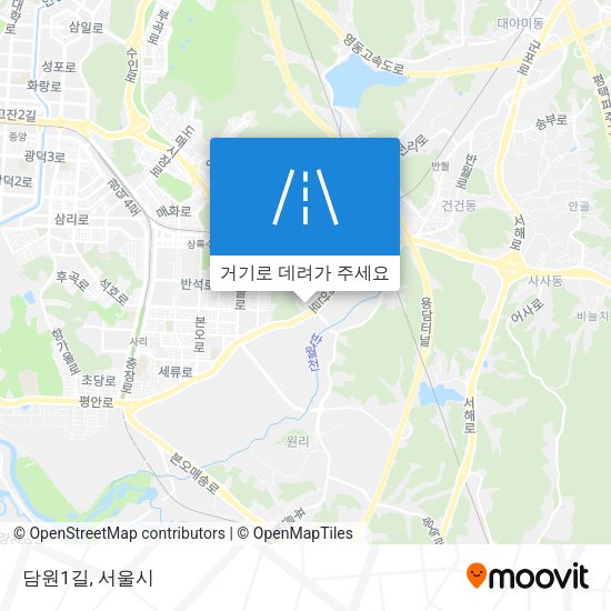 담원1길 지도