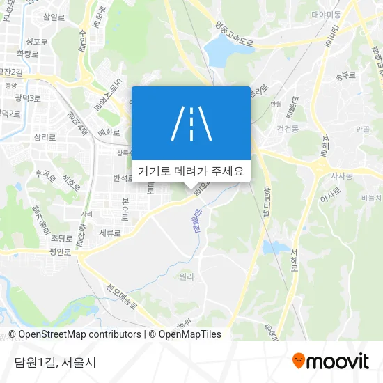 담원1길 지도