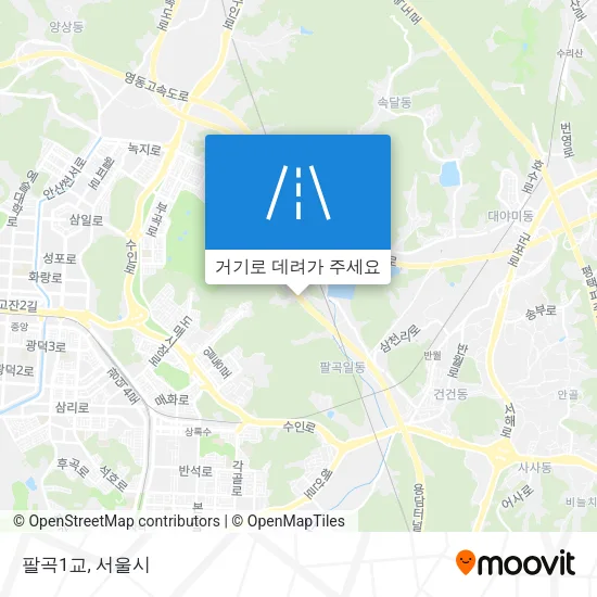 팔곡1교 지도
