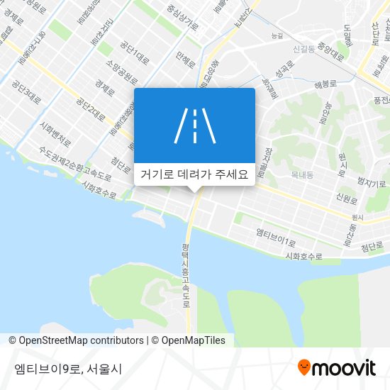 엠티브이9로 지도
