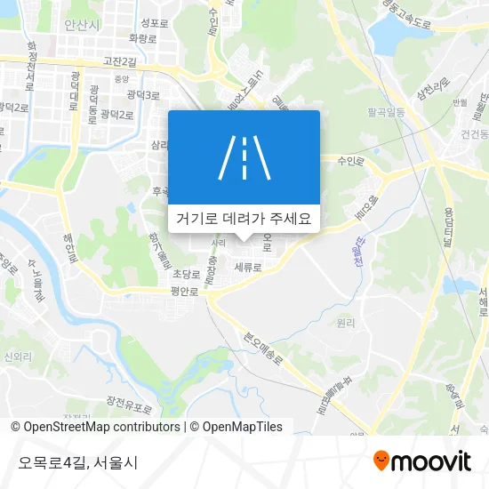 오목로4길 지도