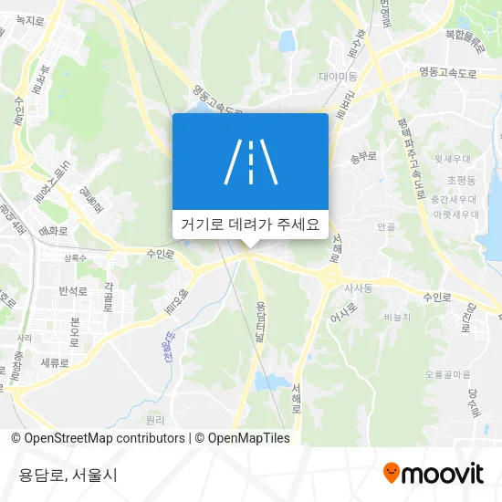 용담로 지도