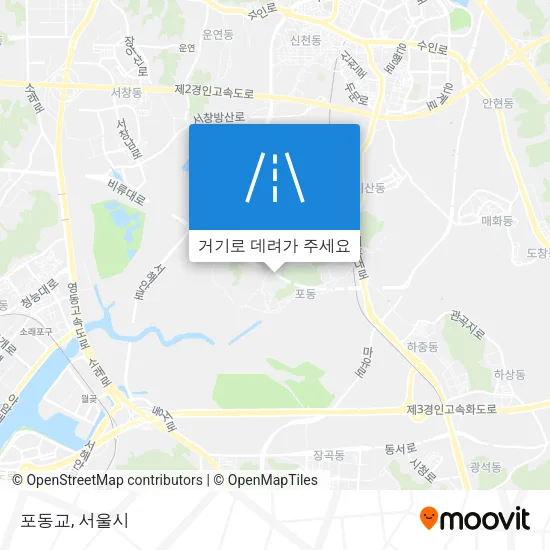 포동교 지도