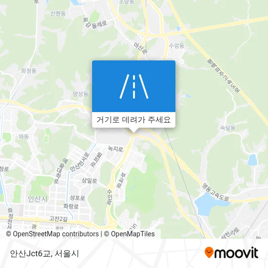 안산Jct6교 지도