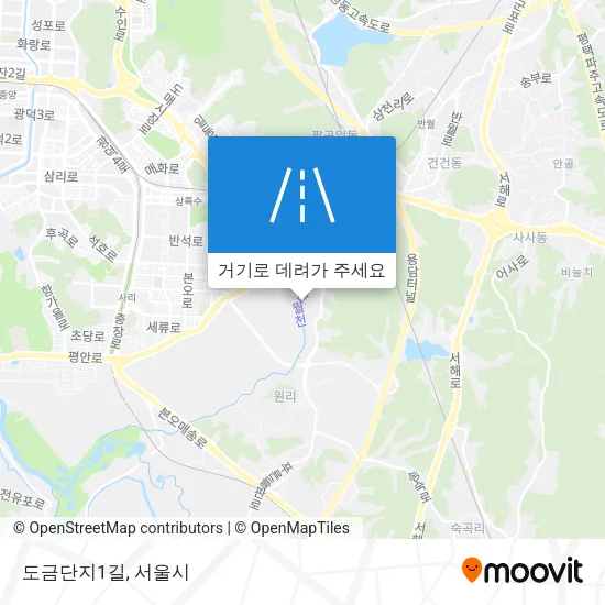 도금단지1길 지도
