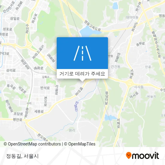 정동길 지도